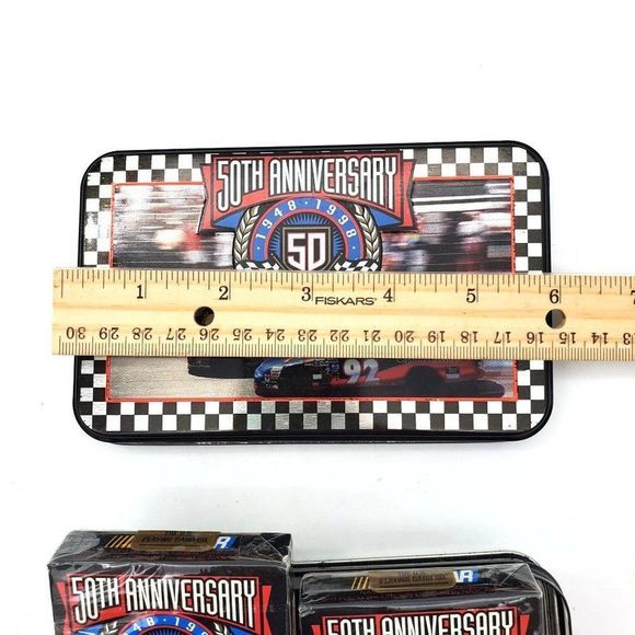 Nascar 50th Anniversary Deck of Cards Limited Edition Collector Tin Bicycle Play - Picture 6 of 6